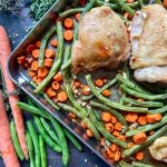 Garlicky Asian Sheet Pan Meal