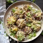 Garlic Parmesan Smashed Potatoes