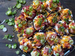 Loaded Smashed Potatoes