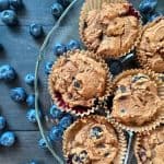 Paleo Blueberry Muffins