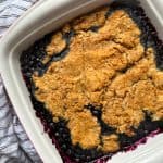Gluten Free Blueberry Cobbler