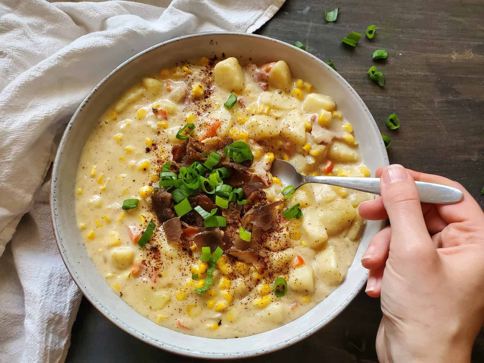 Gluten Free Corn Chowder Image