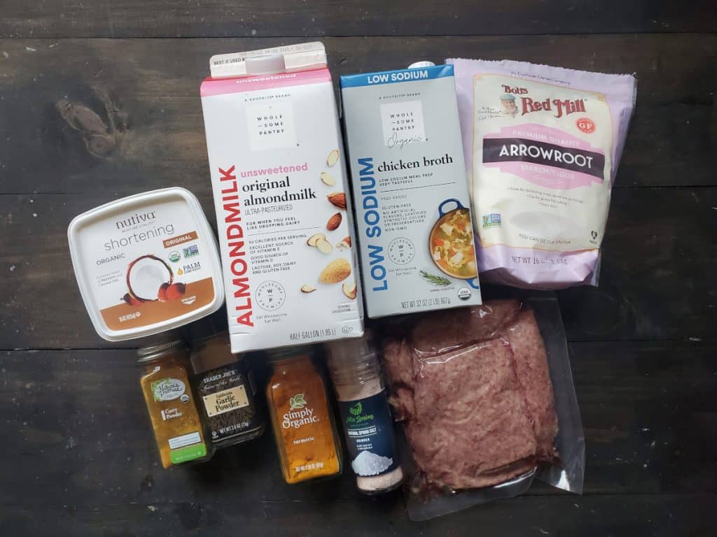 needed ingredients for the meatballs