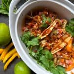 gluten free chicken fajitas