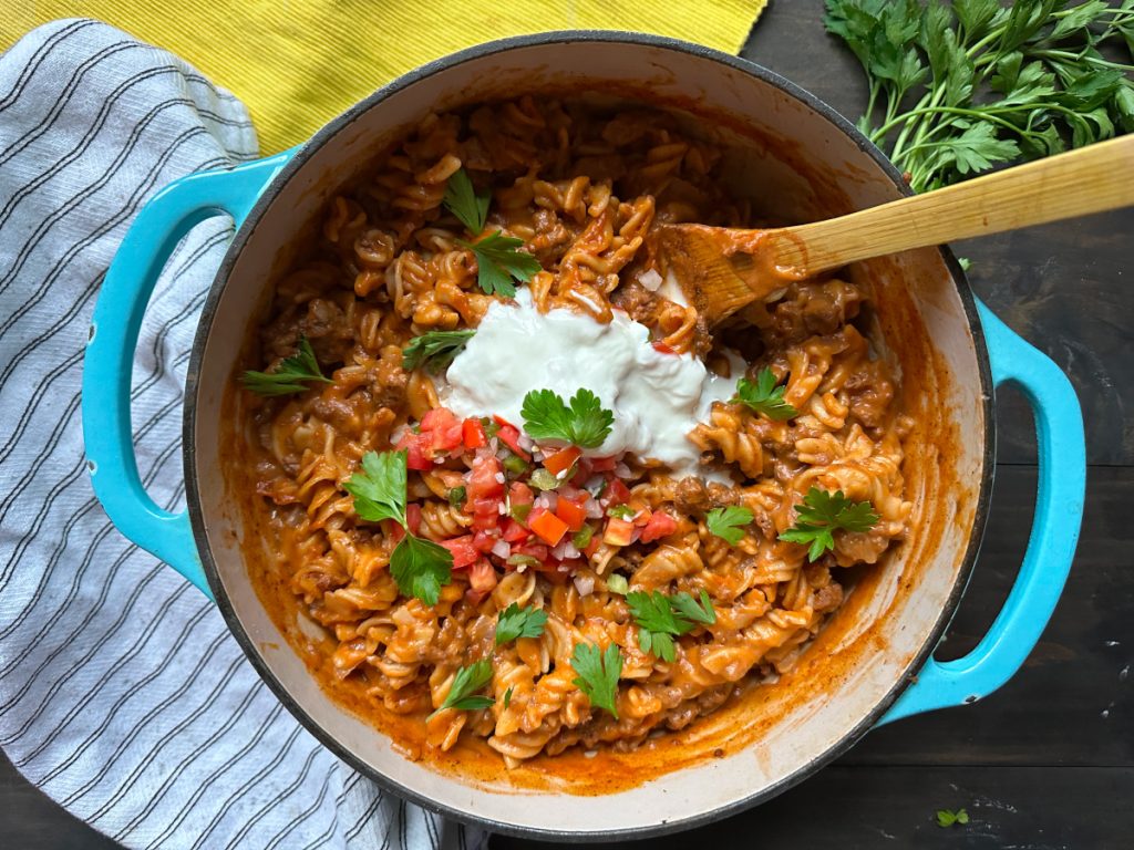 Mexican Taco Pasta