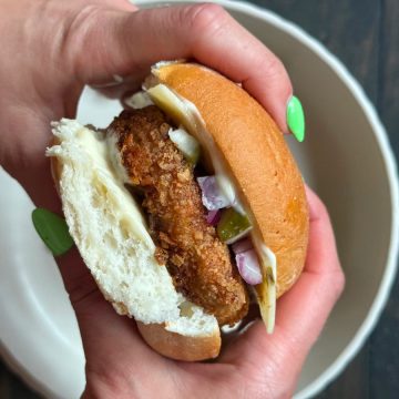 gluten free fried chicken sandwich