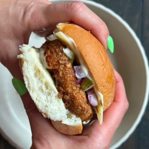 gluten free fried chicken sandwich