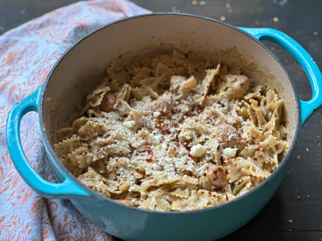 Creamy Pasta and Sausage