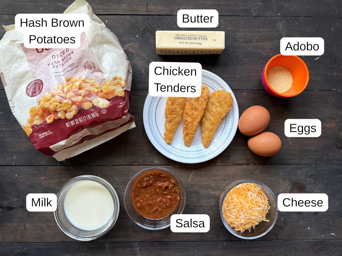 Needed ingredients for chick-fil-a bowls