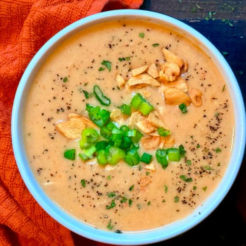 roasted garlic soup